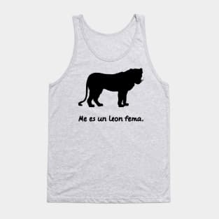 I'm A Lioness (Lingua Franca Nova) Tank Top